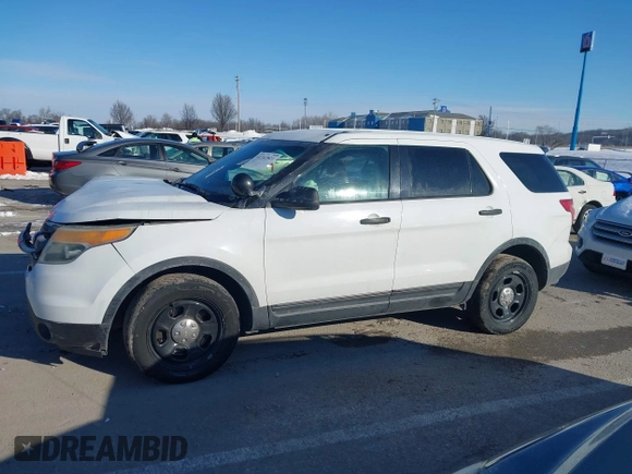 2014 Ford Police Interceptor Utility z VIN 1FM5K8ARXEGA33593, wystawiony jako IAAI lot #41342821 z przebiegiem 175 456 mil mil oraz . Historia ofert i sprzedaży dostępna na DreamBid. Obrazek 13.