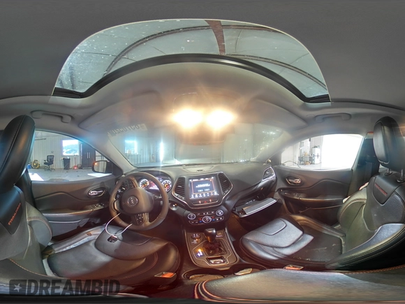 2022 Jeep Cherokee Trailhawk with VIN 1C4PJMBX8ND500503, listed as a Copart auction lot 85705204 with 31,112 mi miles and Salvage Title. Bid and sale history available at DreamBid. Image 16.