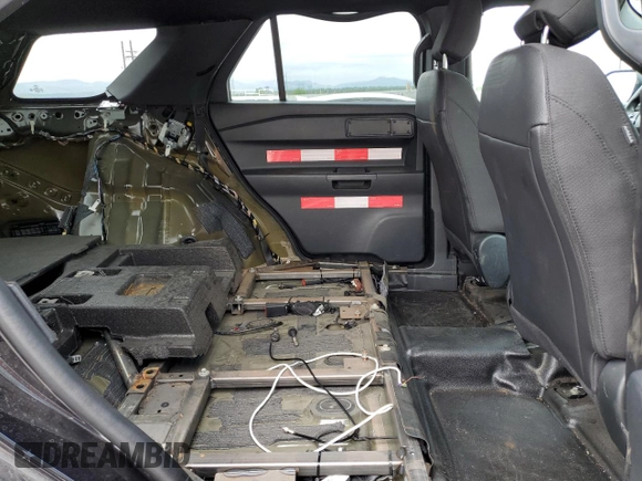 2022 Ford Explorer with VIN 1FM5K8AC6NGC24293, listed as a Copart auction lot 54847945 with 37,261 mi miles and Salvage title. Bid and sale history available at DreamBid. Image 11.