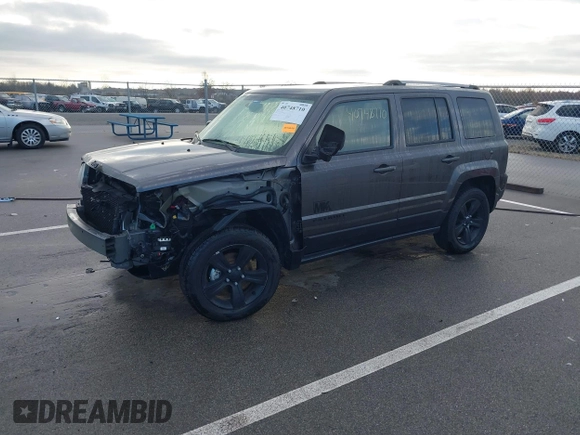 2016 Jeep Patriot High Altitude with VIN 1C4NJRFB9GD681312, listed as a IAAI auction lot 40748710 with 97,471 mi miles and . Bid and sale history available at DreamBid. Image 2.