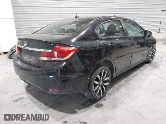 2015 Honda Civic EX-L z VIN 19XFB2F90FE235634, wystawiony jako IAAI lot #41406765 z przebiegiem 143 492 mil mil oraz . Historia ofert i sprzedaży dostępna na DreamBid. Obrazek 4.