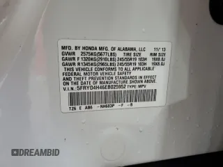 2014 Acura MDX Technology z VIN 5FRYD4H46EB025952, wystawiony jako Copart lot #64255615 z przebiegiem 144 777 mil mil oraz Szkoda całkowita • Salvage title. Historia ofert i sprzedaży dostępna na DreamBid. Obrazek 14.
