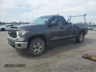 2018 Toyota Tundra SR with VIN 5TFUM5F18JX075962, listed as a Copart auction lot 52415405 with 261,607 mi miles and Salvage title. Bid and sale history available at DreamBid. Image 1.