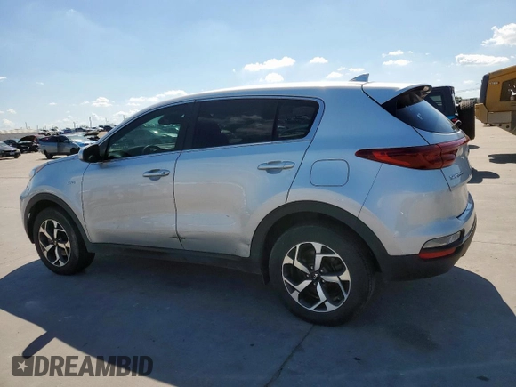 2020 Kia Sportage LX with VIN KNDPMCAC5L7800852, listed as a Copart auction lot 54243295 with 121,445 mi miles and Clean Title. Bid and sale history available at carsss.com. Image 2.