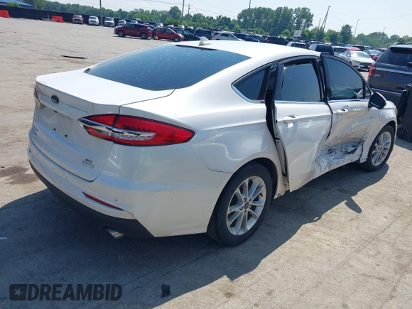 2020 Ford Fusion SE with VIN 3FA6P0HD6LR163534, listed as a IAAI auction lot 42586503 with 48,249 mi miles and . Bid and sale history available at DreamBid. Image 4.