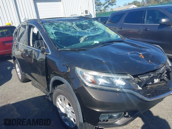 2015 Honda CR-V EX-L with VIN 2HKRM3H77FH545137, listed as a IAAI auction lot 41913116 with 80,057 mi miles. Bid and sale history available at carsss.com. Image 1.