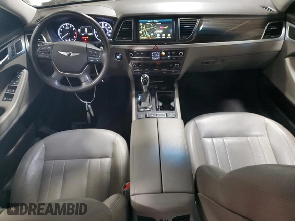 2017 Genesis G80 3.8L z VIN KMHGN4JE3HU191673, wystawiony jako Copart lot #61449175 z przebiegiem 105 267 mil mil oraz Czysty tytuł • Clean title. Historia ofert i sprzedaży dostępna na DreamBid. Obrazek 8.