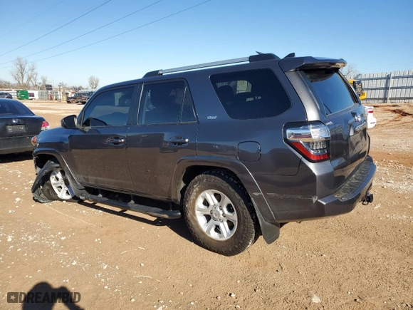 2022 Toyota 4Runner SR5 with VIN JTEEU5JR3N5259849, listed as a Copart auction lot 87725055 with 63,210 mi miles and Salvage Title. Bid and sale history available at carsss.com. Image 2.
