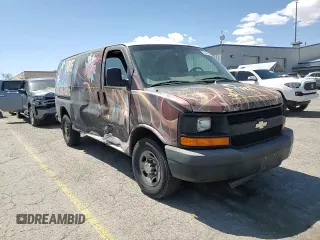 2013 Chevrolet Express Cargo z VIN 1GCZGTCA9D1165263, wystawiony jako Copart lot #51661055 z przebiegiem 172 369 mil mil oraz Szkoda całkowita • Salvage title. Historia ofert i sprzedaży dostępna na DreamBid. Obrazek 12.
