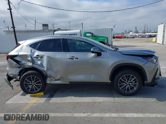 2025 Lexus NX 250 with VIN 2T2ADCAZ8SC027779, listed as a IAAI auction lot 42420839 with 491 mi miles and . Bid and sale history available at DreamBid. Image 13.