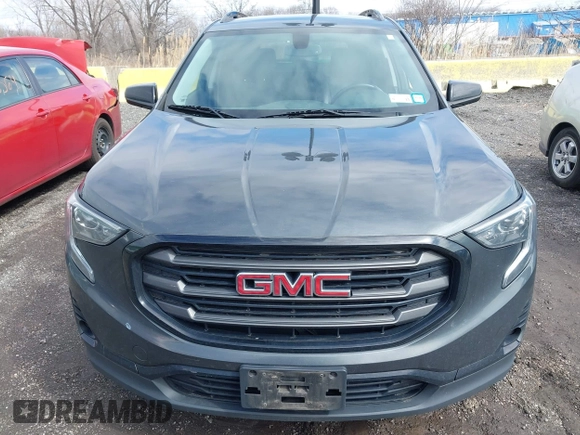2019 GMC Terrain SLT with VIN 3GKALVEV3KL362850, listed as a IAAI auction lot 41711712 with 114,573 mi miles. Bid and sale history available at carsss.com. Image 12.
