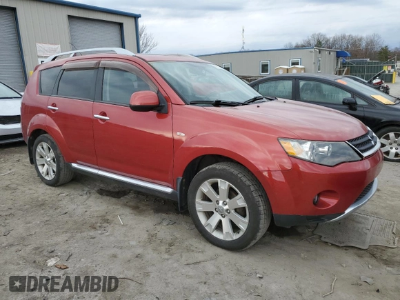 2008 Mitsubishi Outlander SE z VIN JA4LT31W98Z018586, wystawiony jako Copart lot #48254525 z przebiegiem 152 307 mil mil oraz Szkoda całkowita • Salvage title. Historia ofert i sprzedaży dostępna na DreamBid. Obrazek 4.