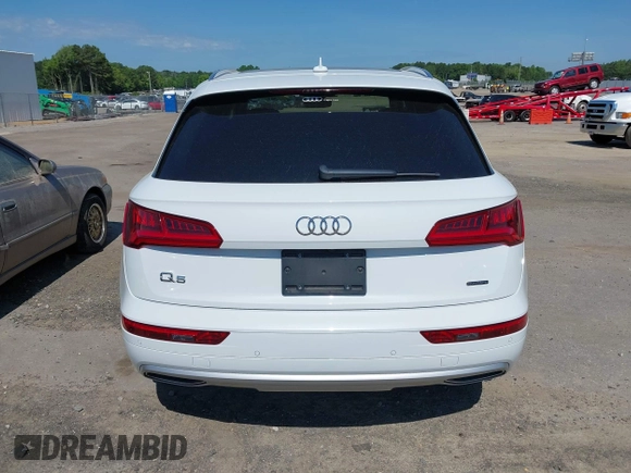 2019 Audi Q5 Premium Plus z VIN WA1BNAFY1K2139360, wystawiony jako IAAI lot #42465344 z przebiegiem 84 156 mil mil oraz . Historia ofert i sprzedaży dostępna na DreamBid. Obrazek 17.