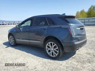 2021 Cadillac XT5 AWD Sport with VIN 1GYKNGRS3MZ176043, listed as a Copart auction lot 49822445 with 44,347 mi miles and Salvage title. Bid and sale history available at DreamBid. Image 2.