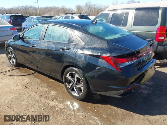 2023 Hyundai Elantra SEL with VIN KMHLS4AG7PU430939, listed as a IAAI auction lot 41646558 with 89,798 mi miles and . Bid and sale history available at DreamBid. Image 3.