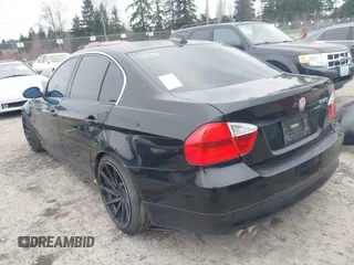 2007 BMW 3 Series 328i with VIN WBAVC53517FZ72390, listed as a IAAI auction lot 41800881 with 179,297 mi miles and . Bid and sale history available at carsss.com. Image 3.