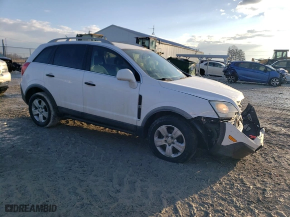 2014 Chevrolet Captiva Sport Fleet LS with VIN 3GNAL2EK4ES629981, listed as a Copart auction lot 46649175 with 136,442 mi miles and Salvage Title. Bid and sale history available at carsss.com. Image 4.