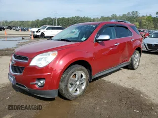 2015 Chevrolet Equinox LTZ with VIN 1GNALDEK6FZ118319, listed as a Copart auction lot 50417405 with 124,244 mi miles and Salvage Title. Bid and sale history available at carsss.com. Image 1.