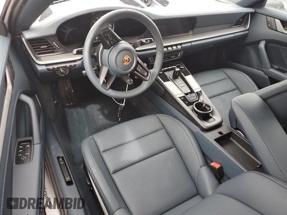 2024 Porsche 911 Carrera S with VIN WP0CB2A90RS245379, listed as a Copart auction lot 74399684 with 1,465 mi miles and Non Repairable. Bid and sale history available at carsss.com. Image 8.