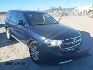 2012 Dodge Durango SXT with VIN 1C4RDHAG1CC278575, listed as a IAAI auction lot 40457284 with 125,678 mi miles. Bid and sale history available at carsss.com. Image 1.