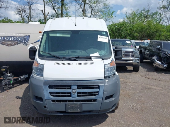 2016 Ram ProMaster Cargo with VIN 3C6URVJG5GE134219, listed as a IAAI auction lot 42094886 with 124,609 mi miles and . Bid and sale history available at DreamBid. Image 12.
