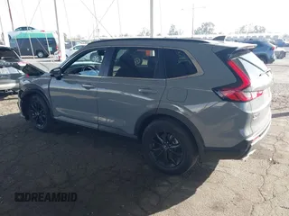 2024 Honda CR-V Sport with VIN 7FARS5H54RE032726, listed as a IAAI auction lot 41170387 with 19,721 mi miles and . Bid and sale history available at DreamBid. Image 3.