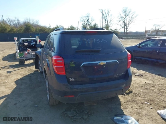 2016 Chevrolet Equinox LT with VIN 2GNALCEK4G6326013, listed as a IAAI auction lot 41787315 with 114,664 mi miles. Bid and sale history available at carsss.com. Image 3.