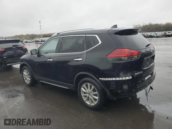 2018 Nissan Rogue SV with VIN KNMAT2MV2JP525194, listed as a Copart auction lot 52134855 with 77,722 mi miles and Salvage Title. Bid and sale history available at carsss.com. Image 2.