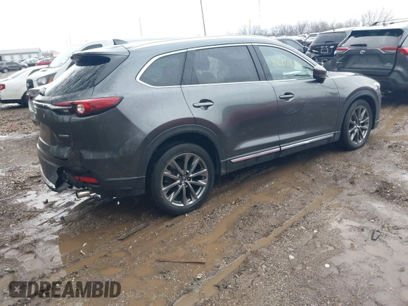 2020 Mazda CX-9 Signature with VIN JM3TCBEY4L0422752, listed as a IAAI auction lot 41207874 with 32,528 mi miles and . Bid and sale history available at carsss.com. Image 4.