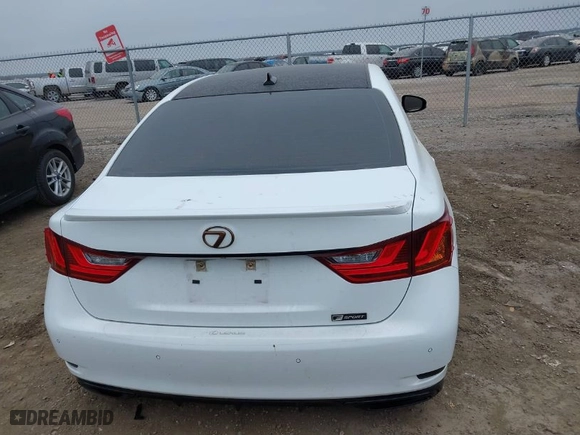 2014 Lexus GS 350 with VIN JTHBE1BL5E5030689, listed as a IAAI auction lot 41538951 with 89,497 mi miles. Bid and sale history available at carsss.com. Image 17.