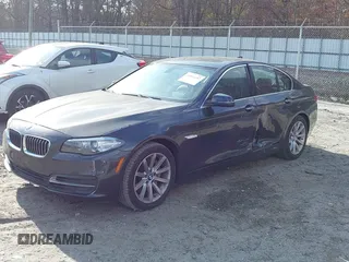 2014 BMW 5 Series 535d with VIN WBAXA5C52ED689245, listed as a IAAI auction lot 41016152 with 95,392 mi miles and . Bid and sale history available at carsss.com. Image 2.