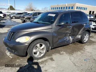 2001 Chrysler PT Cruiser with VIN 3C4FY4BBX1T643307, listed as a Copart auction lot 46673675 with 72,638 mi miles and Salvage Title. Bid and sale history available at carsss.com. Image 1.