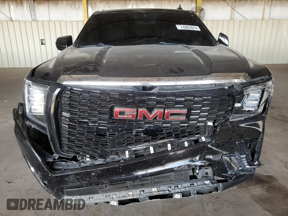 2021 GMC Yukon SLT with VIN 1GKS1BKD3MR281220, listed as a Copart auction lot 74983974 with 95,144 mi miles and Salvage Title. Bid and sale history available at carsss.com. Image 5.