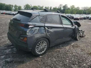 2020 Hyundai Kona SEL with VIN KM8K2CAA9LU549149, listed as a Copart auction lot 59414505 with 99,044 mi miles and Salvage title. Bid and sale history available at DreamBid. Image 3.