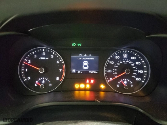 2019 Kia Forte LXS with VIN 3KPF24AD3KE043142, listed as a Copart auction lot 41436765 with 69,858 mi miles and Salvage Title. Bid and sale history available at carsss.com. Image 9.