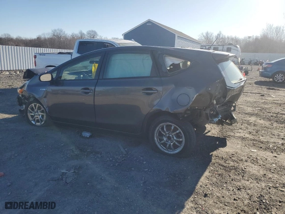 2017 Toyota Prius v Two with VIN JTDZN3EU9HJ073346, listed as a Copart auction lot 50517065 with 95,020 mi miles and Salvage Title. Bid and sale history available at carsss.com. Image 2.