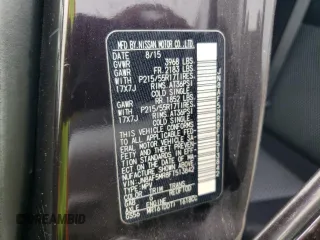 2015 Nissan Juke S with VIN JN8AF5MR8FT513842, listed as a Copart auction lot 49148985 with 91,036 mi miles and Salvage Title. Bid and sale history available at carsss.com. Image 13.