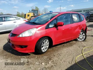 2009 Honda Fit Sport z VIN JHMGE88439S038912, wystawiony jako Copart lot #55833685 z przebiegiem 129 155 mil mil oraz Szkoda całkowita • Salvage title. Historia ofert i sprzedaży dostępna na DreamBid. Obrazek 1.