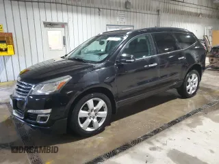 2016 Chevrolet Traverse LT with VIN 1GNKRGKD3GJ296330, listed as a Copart auction lot 45537265 with 141,122 mi miles and Salvage Title. Bid and sale history available at carsss.com. Image 1.