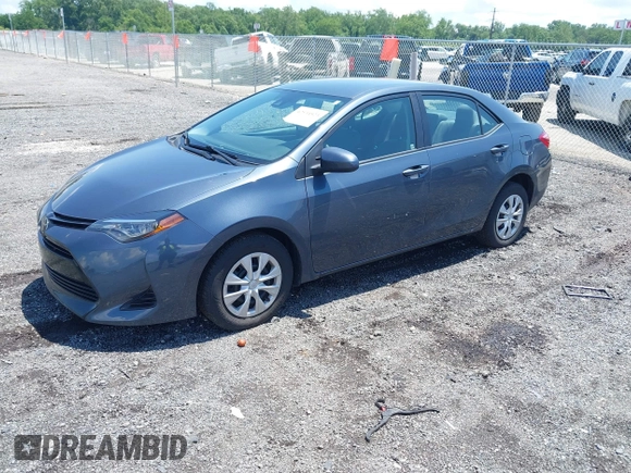 2019 Toyota Corolla L with VIN 2T1BURHE4KC195952, listed as a IAAI auction lot 42534523 with 144,238 mi miles and . Bid and sale history available at DreamBid. Image 18.