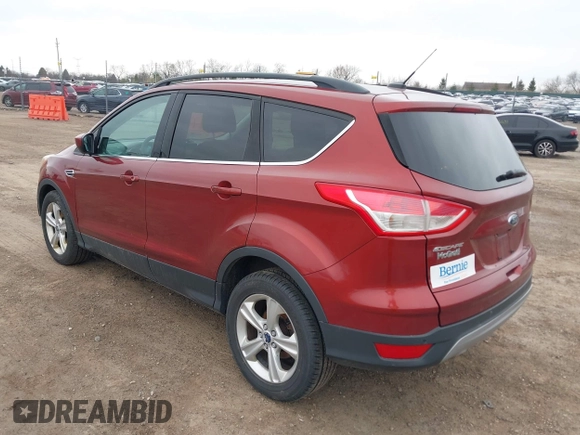 2014 Ford Escape SE with VIN 1FMCU0G99EUC38074, listed as a IAAI auction lot 42001227 with 209,467 mi miles. Bid and sale history available at carsss.com. Image 3.