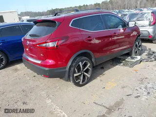 2022 Nissan Rogue Sport SL with VIN JN1BJ1CV2NW351390, listed as a IAAI auction lot 41335262 with 15,866 mi miles. Bid and sale history available at carsss.com. Image 4.