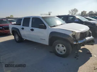 2005 GMC Canyon 1SB SLE Z85 with VIN 1GTCS136958181766, listed as a Copart auction lot 79838904 with 184,691 mi miles and Salvage title. Bid and sale history available at DreamBid. Image 4.