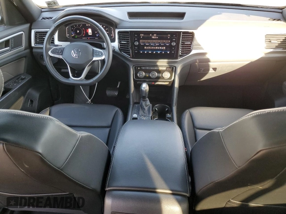 2023 Volkswagen Atlas SE with VIN 1V2KE2CA2PC206051, listed as a Copart auction lot 77347584 with 19,297 mi miles and Salvage title. Bid and sale history available at DreamBid. Image 8.