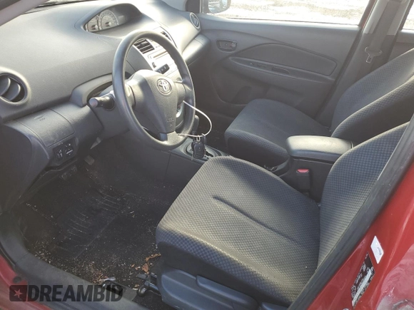 2008 Toyota Yaris with VIN JTDBT923581285506, listed as a Copart auction lot 81775244 with 188,482 mi miles and Salvage Title. Bid and sale history available at DreamBid. Image 7.