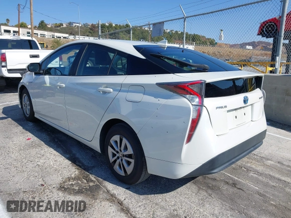 2016 Toyota Prius Four with VIN JTDKARFU4G3015856, listed as a IAAI auction lot 41407940 with 24,569 mi miles. Bid and sale history available at carsss.com. Image 3.