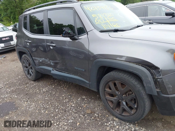 2018 Jeep Renegade Altitude с VIN ZACCJABB6JPH23913, выставлен на аукционе IAAI как лот 42439183 с пробегом 58 017 миль миль и . История ставок и продаж доступна на DreamBid. Изображение 6.
