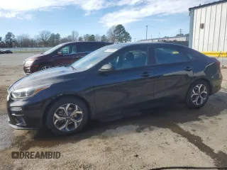 2019 Kia Forte LXS with VIN 3KPF24AD1KE008969, listed as a Copart auction lot 41400995 with 166,241 mi miles and Salvage Title. Bid and sale history available at carsss.com. Image 1.