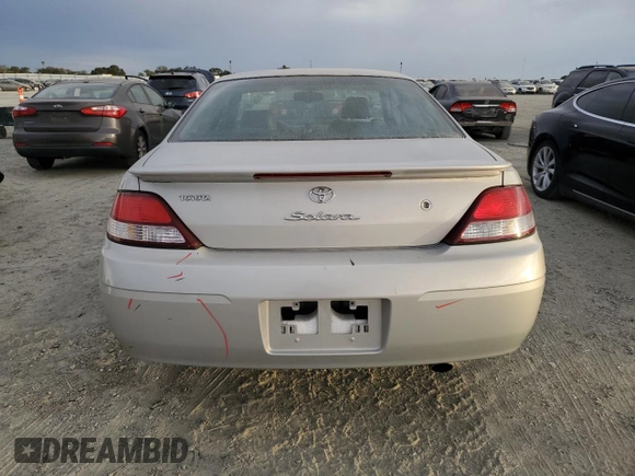 2000 Toyota Solara SE with VIN 2T1CF28P6YC269436, listed as a Copart auction lot 75905914 with 127,145 mi miles and Salvage Title. Bid and sale history available at DreamBid. Image 6.