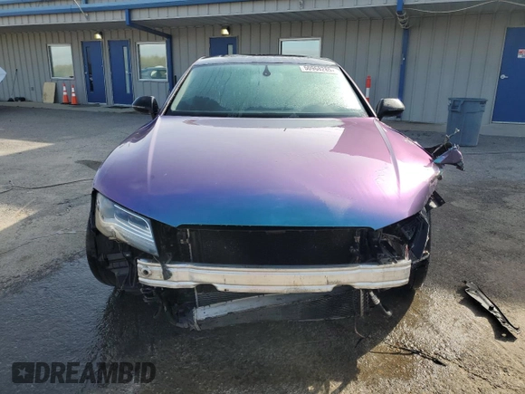 2014 Audi A7 3.0 Prestige with VIN WAU2GAFC9EN023263, listed as a Copart auction lot 50968285 with 172,111 mi miles and Salvage Title. Bid and sale history available at carsss.com. Image 5.